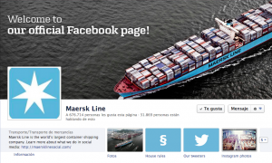 Facebook Maersk Line