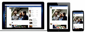 Facebook Newsfeed te dara la misma experiencia en movil, tableta como en el navegador de internet