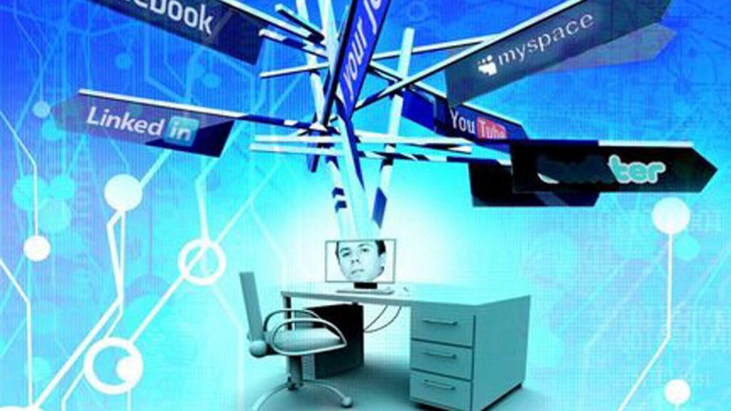 uso de las redes sociales en la oficina